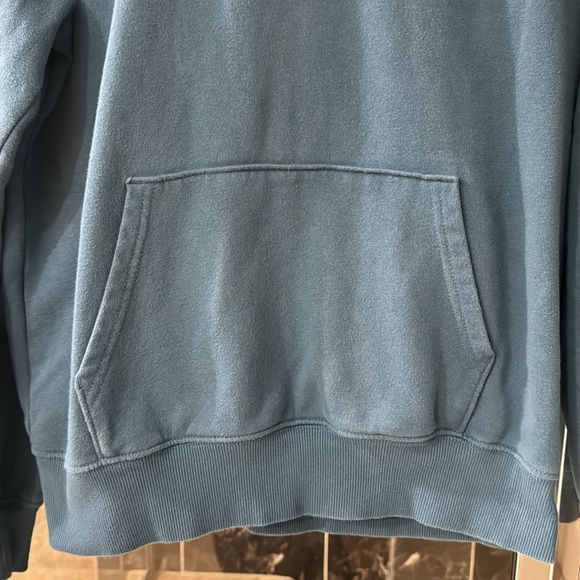The North Face blue hoodie, size S, like new condition. - Picture 3 of 5